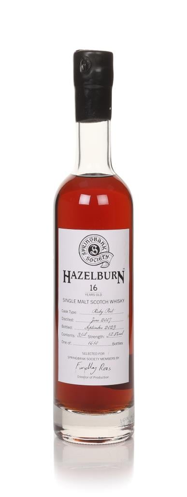 Hazelburn 16 Year Old 2007 - Springbank Society (35cl) Single Malt Whisky