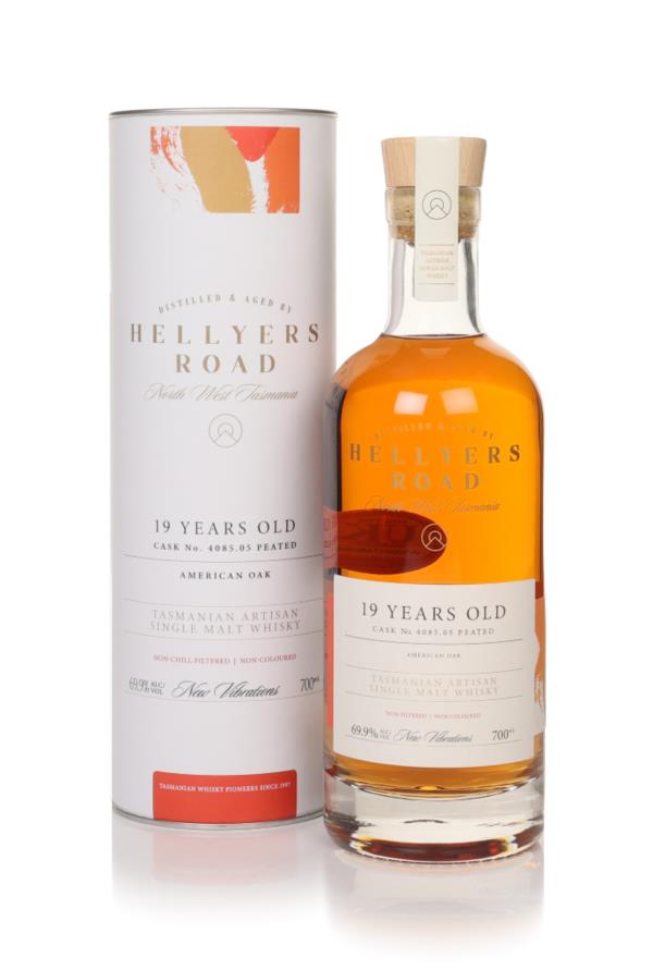 Hellyers Road 19 Year Old  (cask No. 4085.05 Peated) New Vibrations Single Malt Whisky