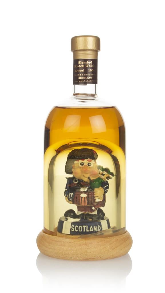 Highland Malt Decanter with Bagpipe Player Blended Whisky