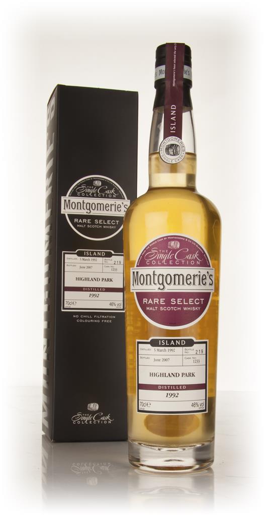 Highland Park 15 Year Old 1992 - Rare Select (Montgomerie's) Single Malt Whisky