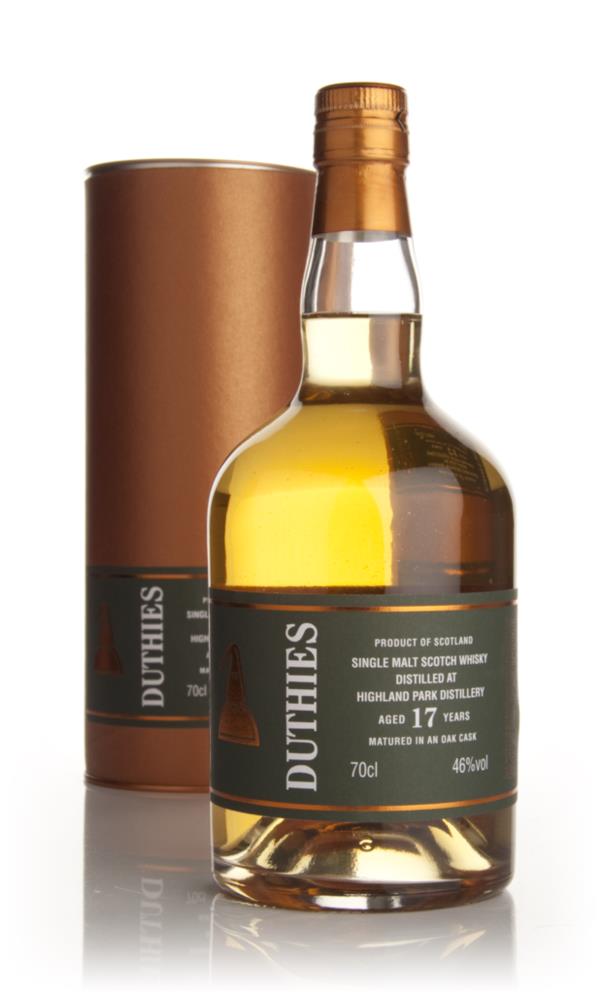 Highland Park 17 Year Old - Duthies (WM Cadenhead) Single Malt Whisky