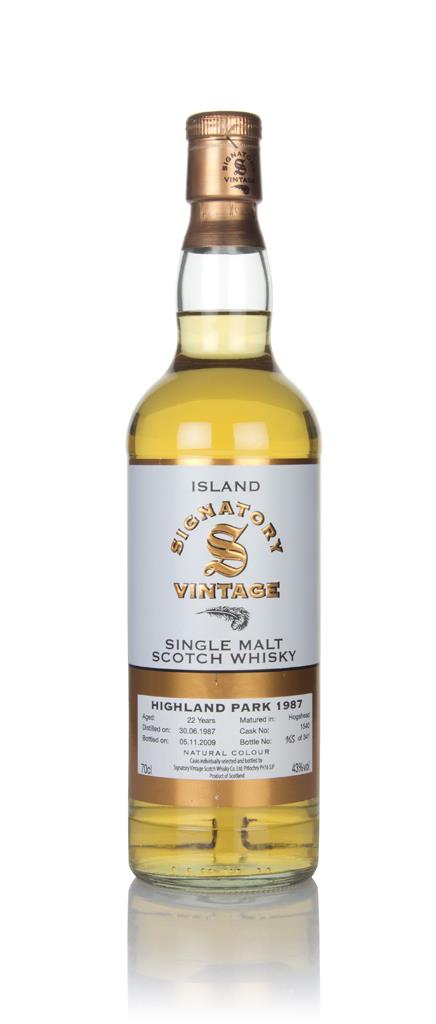 Highland Park 22 Year Old 1987 (Signatory) Single Malt Whisky