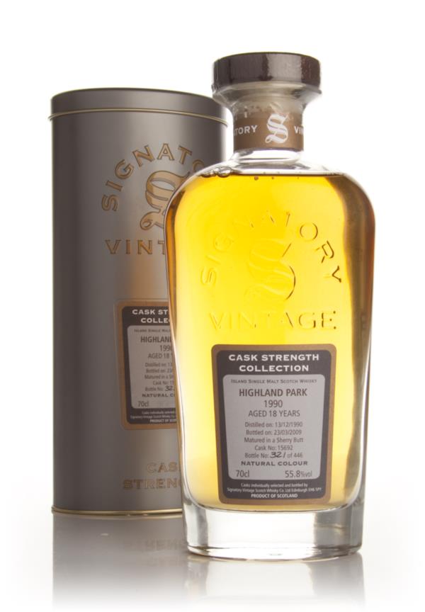 Highland Park 18 Year 1990 - Cask Strength Collection (Signatory) Single Malt Whisky