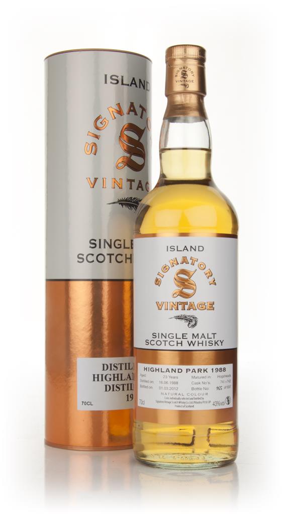 Highland Park 23 Year Old 1988 (Signatory) Single Malt Whisky