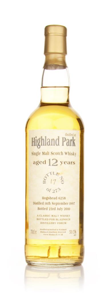 Highland Park 12 Year Old 1997 Cask 6258 (Bladnoch) Single Malt Whisky