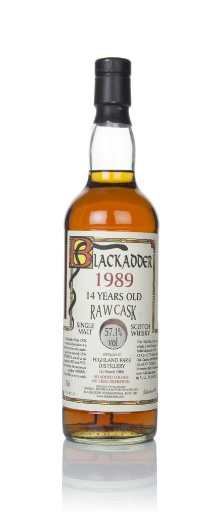 Highland Park 14 Year Old 1989 (cask 10039) - Raw Cask (Blackadder) Single Malt Whisky