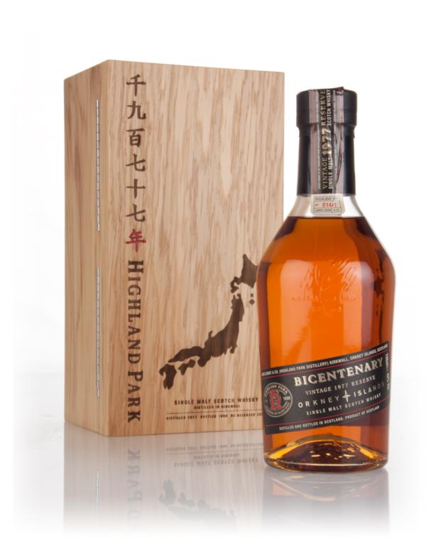Highland Park 21 Year Old 1977 - Bicentenary Japanese Edition Single Malt Whisky