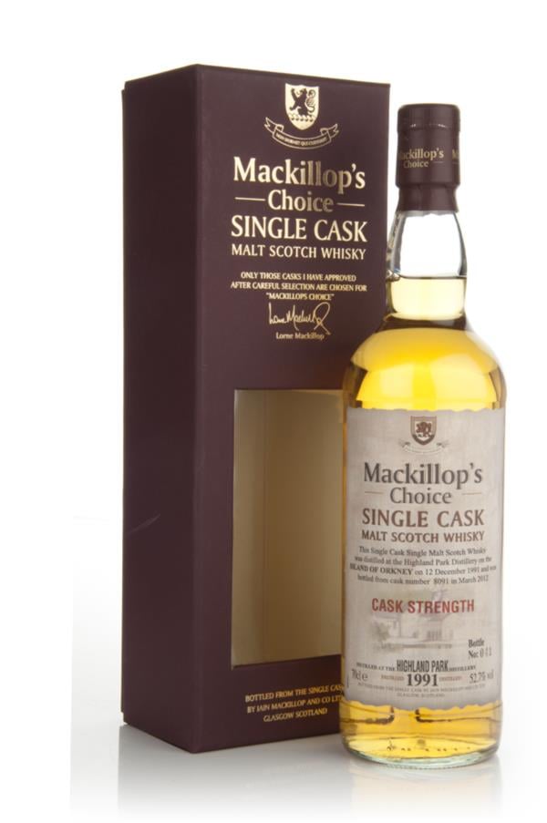 Highland Park 20 Year Old 1991 (cask 8091) - Mackillop's Choice Single Malt Whisky