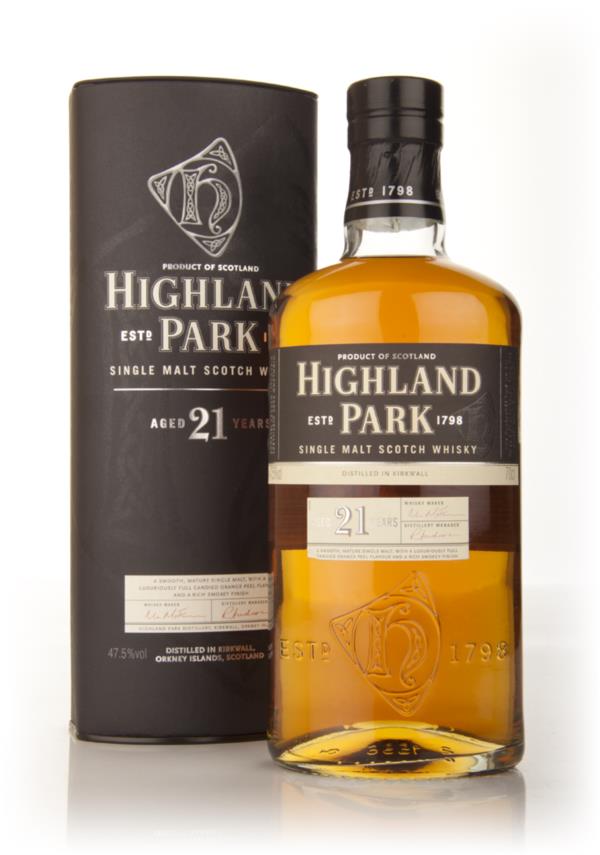 Highland Park 21 Year Old - Pre 2017 Single Malt Whisky