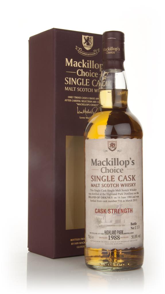 Highland Park 23 Year Old 1988 (cask 716) - Mackillop's Choice Single Malt Whisky