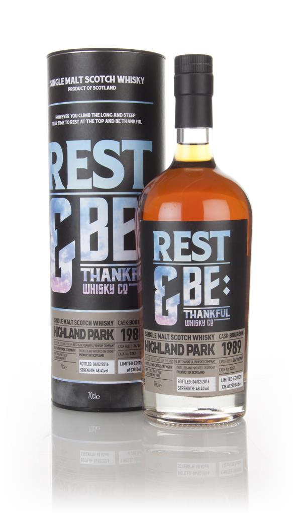 Highland Park 26 Year Old 1989 (cask 3257) (Rest & Be Thankful) Single Malt Whisky