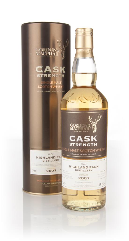 Highland Park 8 Year Old 2007 - Cask Strength (Gordon & MacPhail) Single Malt Whisky