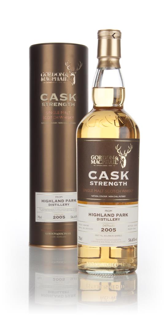 Highland Park 9 Year Old 2005 - Cask Strength (Gordon & MacPhail) 56.6 Single Malt Whisky