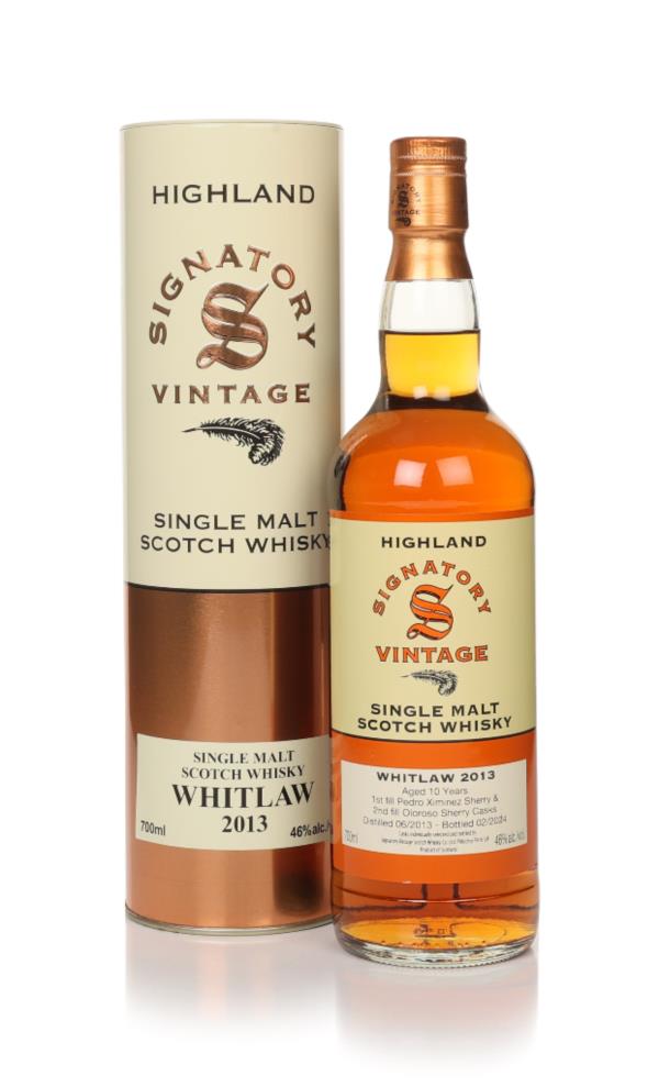 Whitlaw 10 Year Old 2013 - (Signatory) Single Malt Whisky