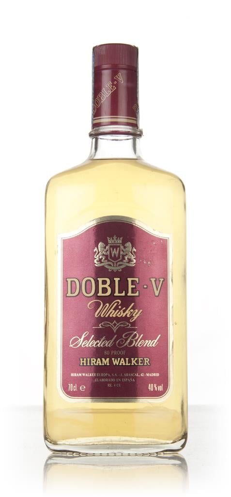 Hiram Walker's Doble-V Whisky (40%) - 1980s Blended Whiskey