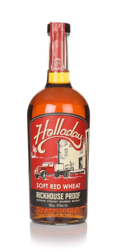 Ben Holladay Soft Red Wheat Bourbon - Rickhouse Proof Bourbon Whiskey Ben Holladay Soft Red Wheat Bourbon - Rickhouse Proof Bourbon Whiskey