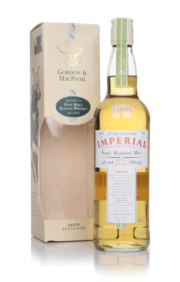 Imperial 1990 (bottled 2002) - Gordon & MacPhail Single Malt Whisky Imperial 1990 (bottled 2002) - Gordon & MacPhail Single Malt Whisky