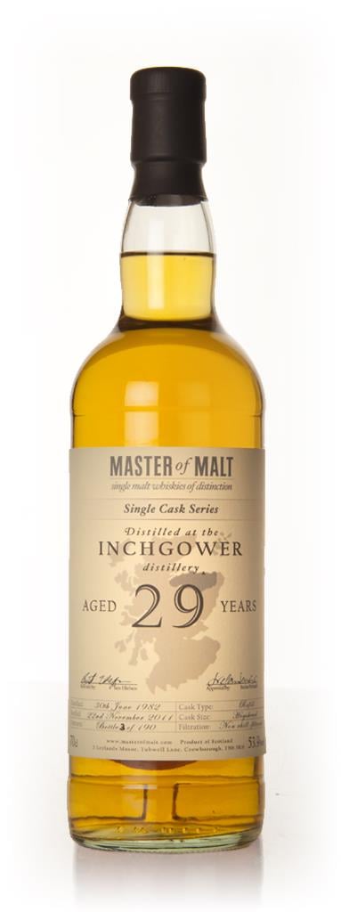 Inchgower 29 Year Old - Single Cask (Master of Malt) Single Malt Whisky