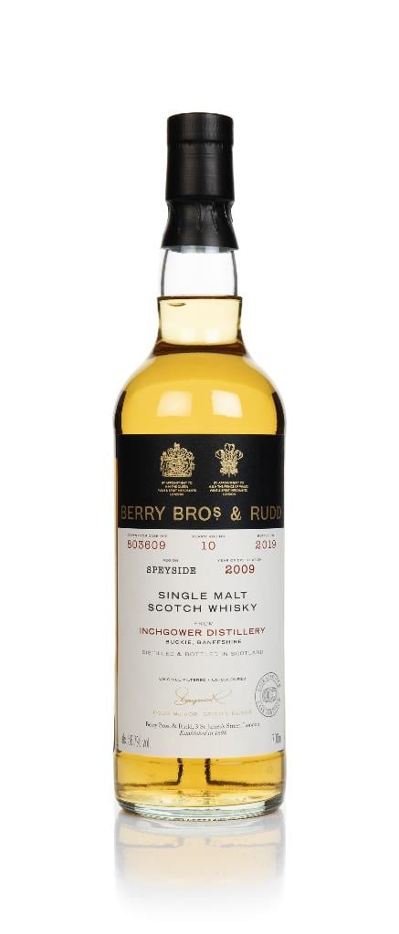 Inchgower 10 Year Old 2009 (cask 803609) - Berry Bros. & Rudd Single Malt Whisky