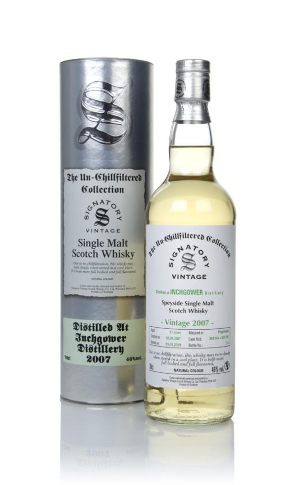 Inchgower 11 Year Old 2007 (casks 801394 & 801395) - Un-Chillfiltered Single Malt Whisky