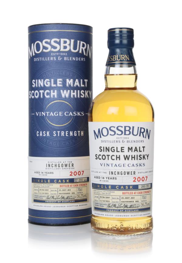 Inchgower 14 Year Old 2007 - Vintage Casks (Mossburn) Single Malt Whisky