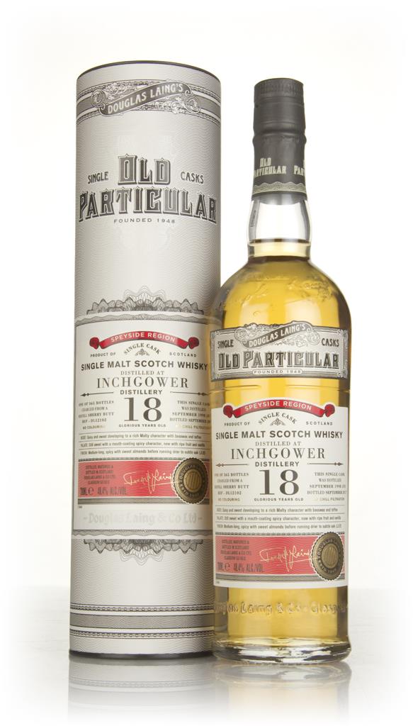 Inchgower 18 Year Old 1998 (cask 12102) - Old Particular (Douglas Lain Single Malt Whisky