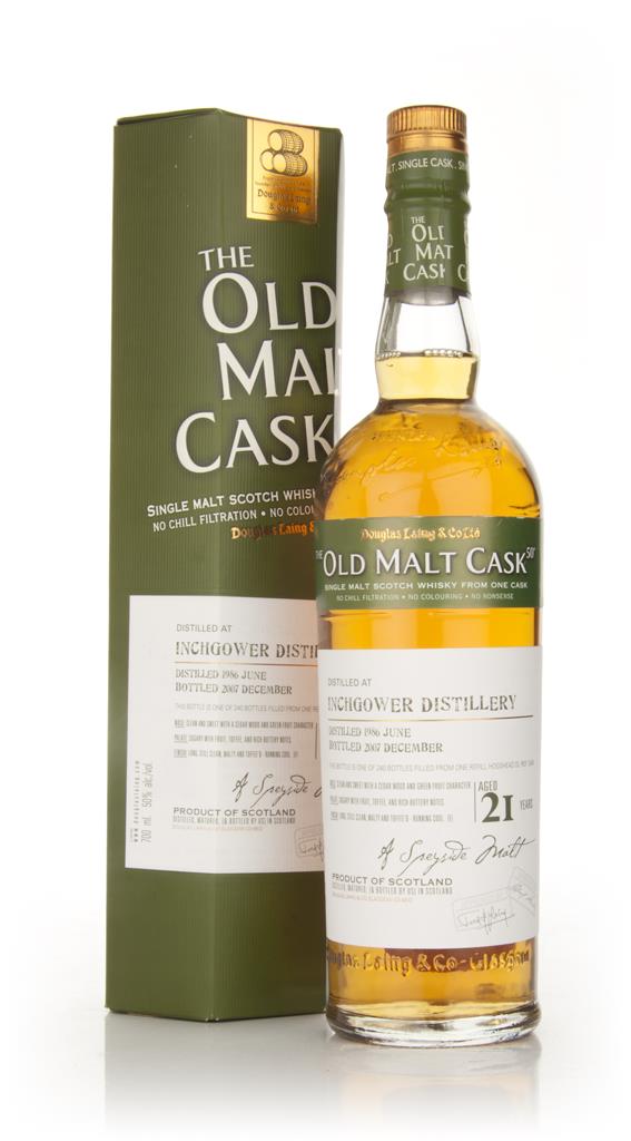 Inchgower 21 Year Old 1986 - Old Malt Cask (Douglas Laing) Single Malt Whisky