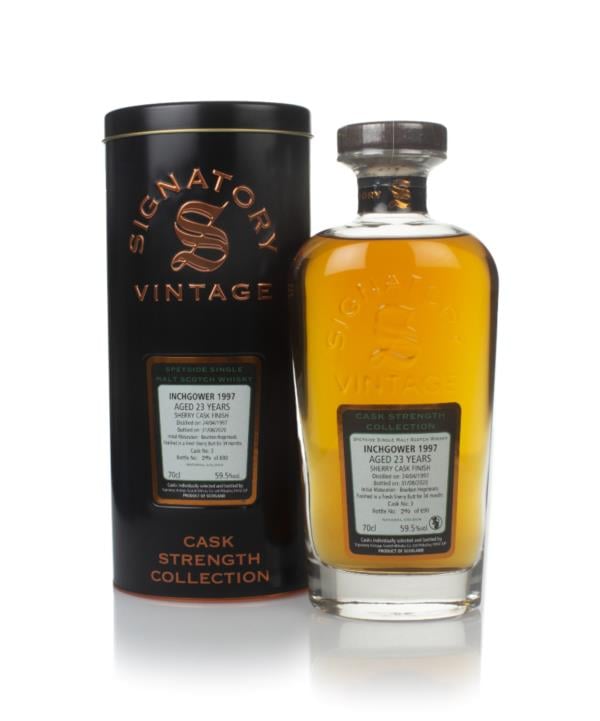 Inchgower 23 Year Old 1997 (cask 3) - Cask Strength Collection (Signat Single Malt Whisky