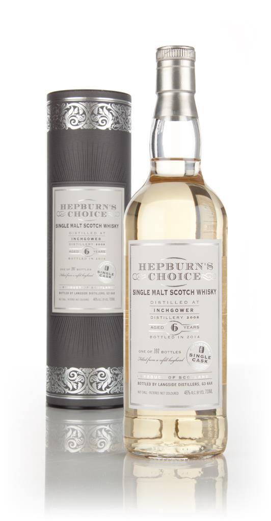 Inchgower 6 Year Old 2008 - Hepburn's Choice (Langside) Single Malt Whisky