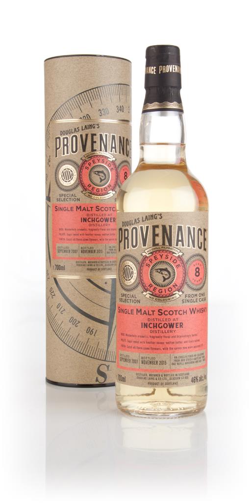 Inchgower 8 Year Old 2007 (cask 10992) - Provenance (Douglas Laing) Single Malt Whisky