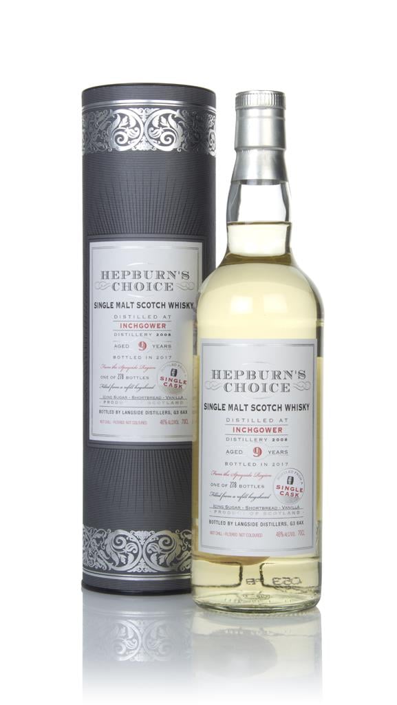Inchgower 9 Year Old 2008 - Hepburn's Choice (Langside) Single Malt Whisky