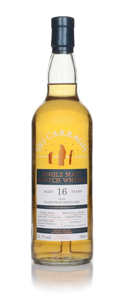 Inchgower 16 Year Old 2008 (Tri Carragh) Single Malt Whisky Inchgower 16 Year Old 2008 (Tri Carragh) Single Malt Whisky