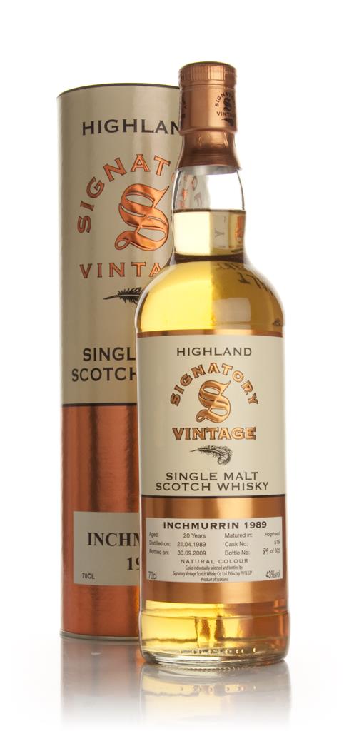 Inchmurrin 20 Year Old 1989 (Signatory) Single Malt Whisky