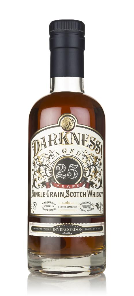 Darkness! Invergordon 25 Year Old Pedro Ximenez Cask Finish Grain Whisky