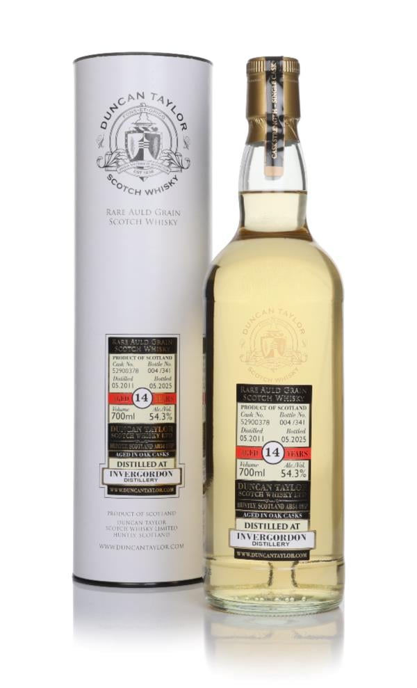 Invergordon 14 Year Old 2011 (cask 52900378) - Rare Auld (Duncan Taylo Grain Whisky Invergordon 14 Year Old 2011 (cask 52900378) - Rare Auld (Duncan Taylo Grain Whisky