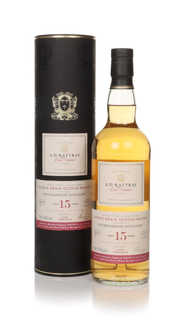 Invergordon 15 Year Old 2007 (cask 301725) - Cask Collection (A.D. Rat Grain Whisky