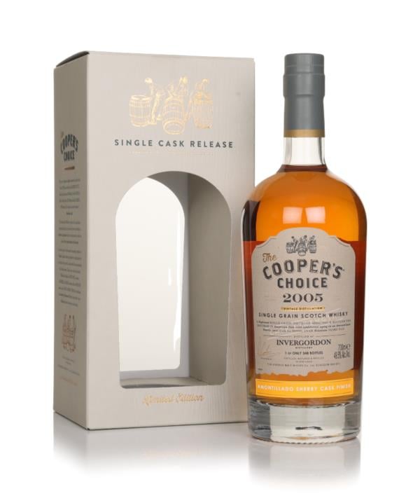 Invergordon 19 Year Old 2005 - The Coopers Choice (The Vintage Malt W Grain Whisky Invergordon 19 Year Old 2005 - The Coopers Choice (The Vintage Malt W Grain Whisky
