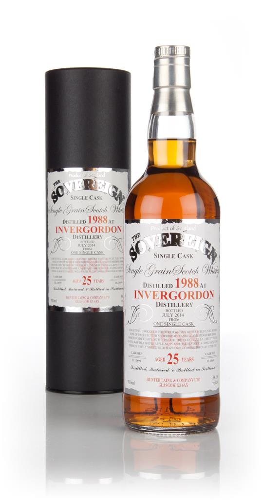 Invergordon 25 Year Old 1988 (cask 10699) - The Sovereign (Hunter Lain Grain Whisky