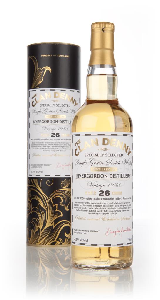 Invergordon 26 Year Old 1988 (cask 10250) - The Clan Denny (Douglas La Grain Whisky