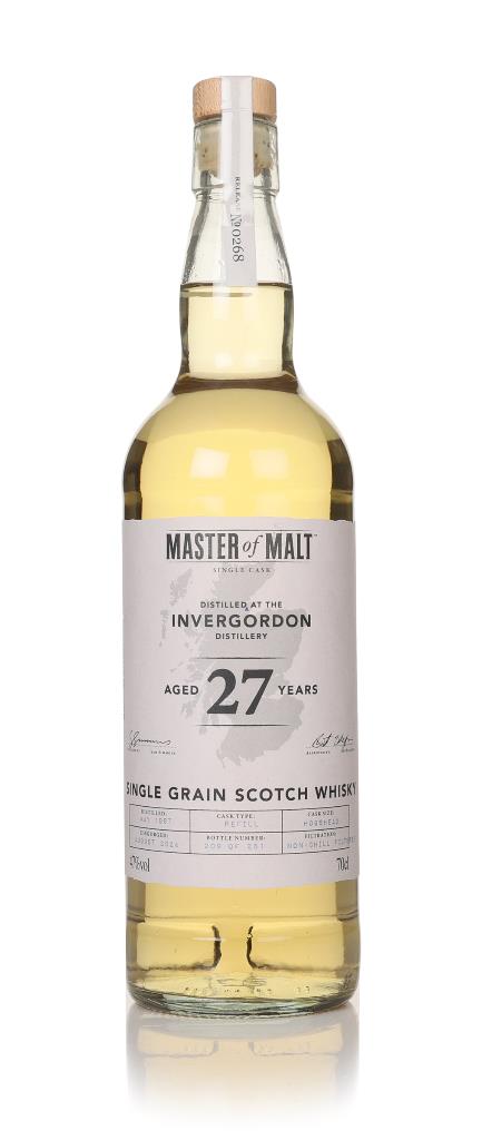 Invergordon 27 Year Old 1997 Single Cask (Master of Malt) Grain Whisky