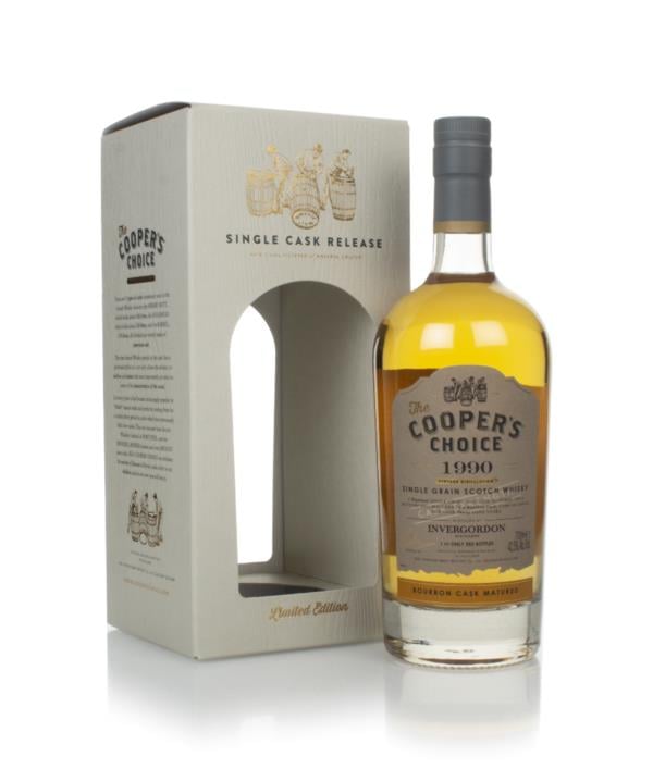 Invergordon 30 Year Old 1990 (cask 906313) - The Cooper's Choice (The Grain Whisky