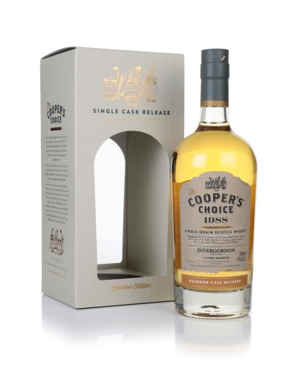 Invergordon 34 Year Old 1988 (cask 8156) - The Cooper's Choice (The Vi Grain Whisky