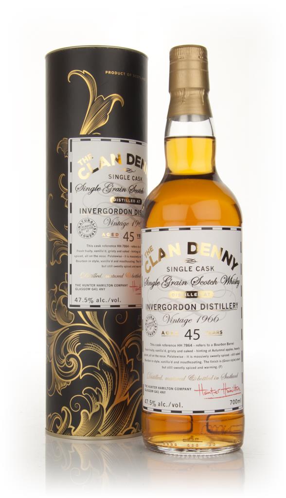 Invergordon 45 Year Old 1966 - The Clan Denny (Douglas Laing) Grain Whisky