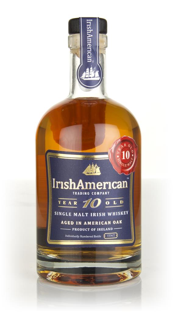 IrishAmerican 10 Year Old Single Malt Whiskey