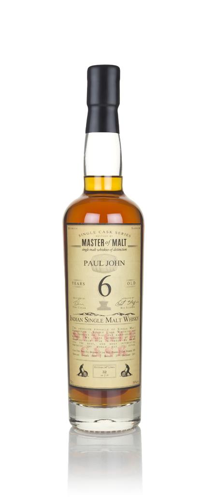 Paul John 6 Year Old 2009 - Single Cask (Master of Malt) Single Malt Whisky