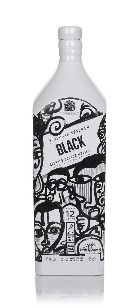 Johnnie Walker Black Label 12 Year Old - Air Ink Lagos Edition Blended Whisky