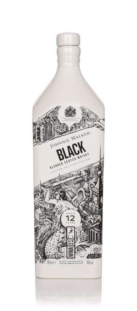 Johnnie Walker Black Label 12 Year Old - Air Ink Warsaw Edition Blended Whisky