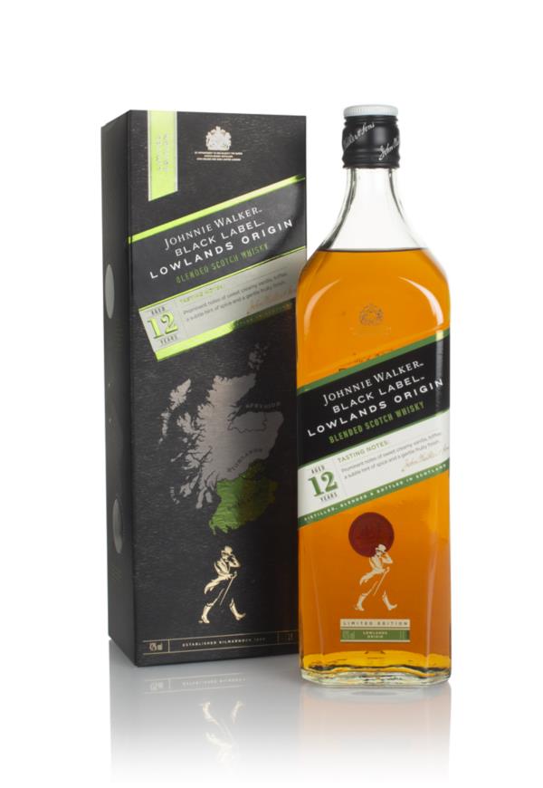 Johnnie Walker Black Label 12 Year Old Lowlands Origin Blended Whisky