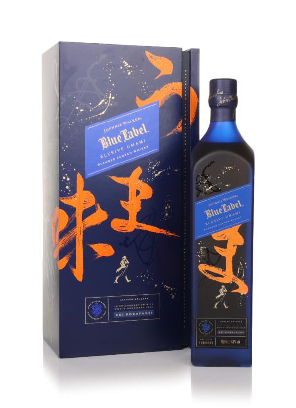 Johnnie Walker Blue Label - Elusive Umami (No Box / Torn Label) Blended Whisky