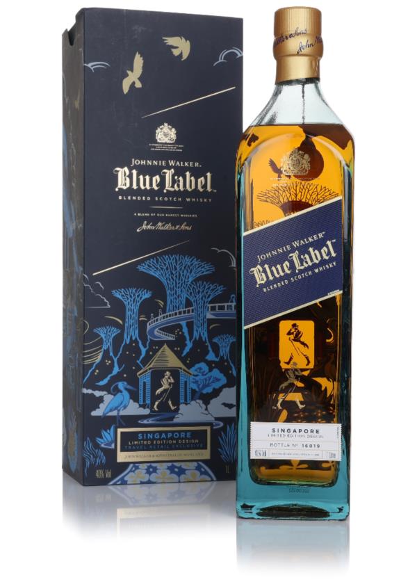 Johnnie Walker Blue Label - Singapore Limited Edition Design (1L) Blended Whisky
